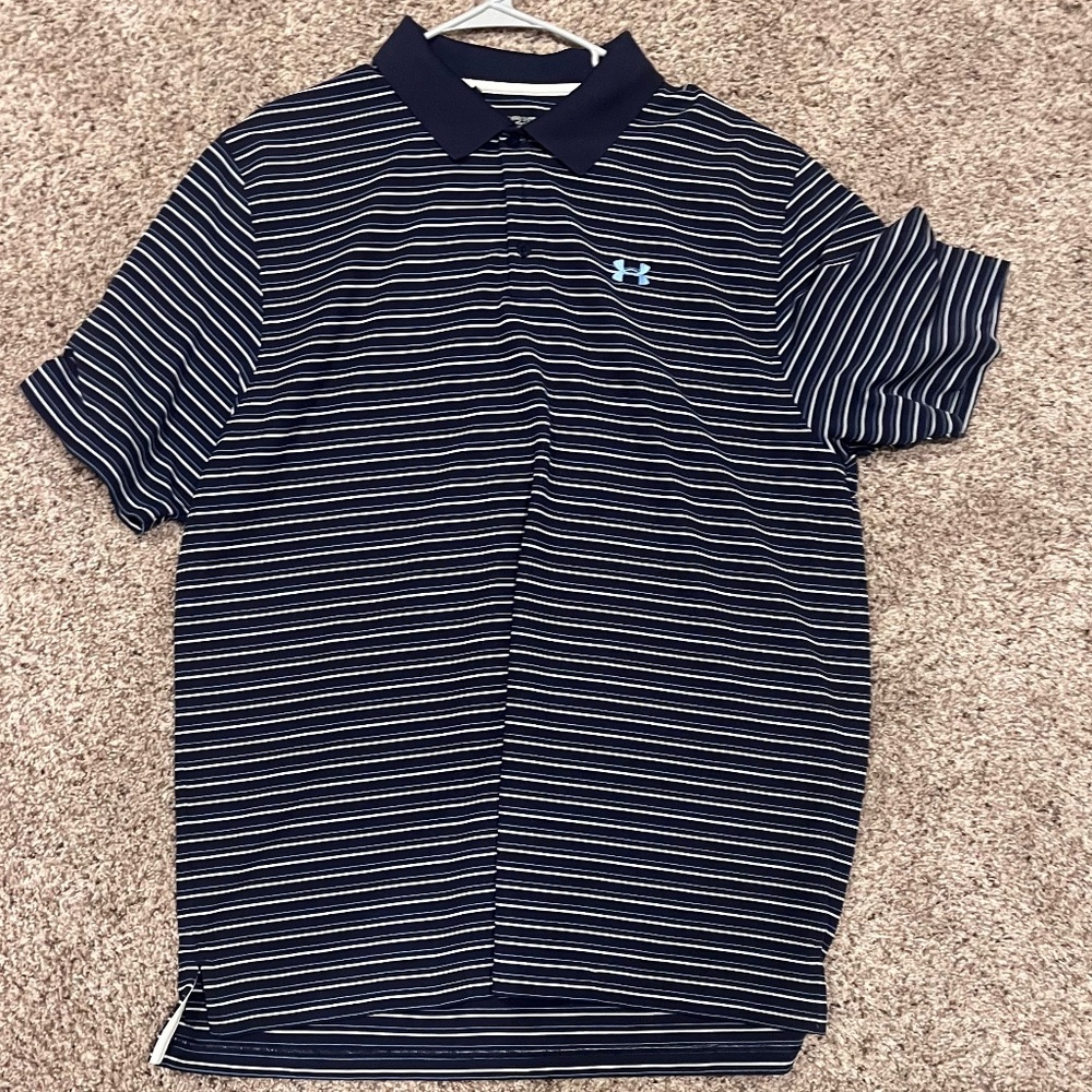Under Armour Men's Navy 2XL Polo